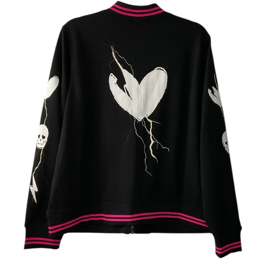 🦄 Torrid LoveSick 🖤 Skull Jacket Sz 3X (22-24) P:29" L:27”🚨FINAL OFFER🚨 - Picture 2 of 6